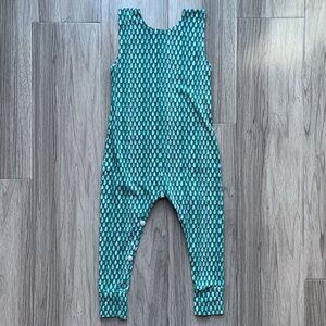 Handmade Raindrop Romper Jumpsuit